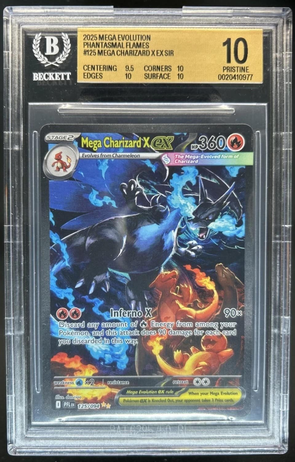 Mega Charizard X Ex