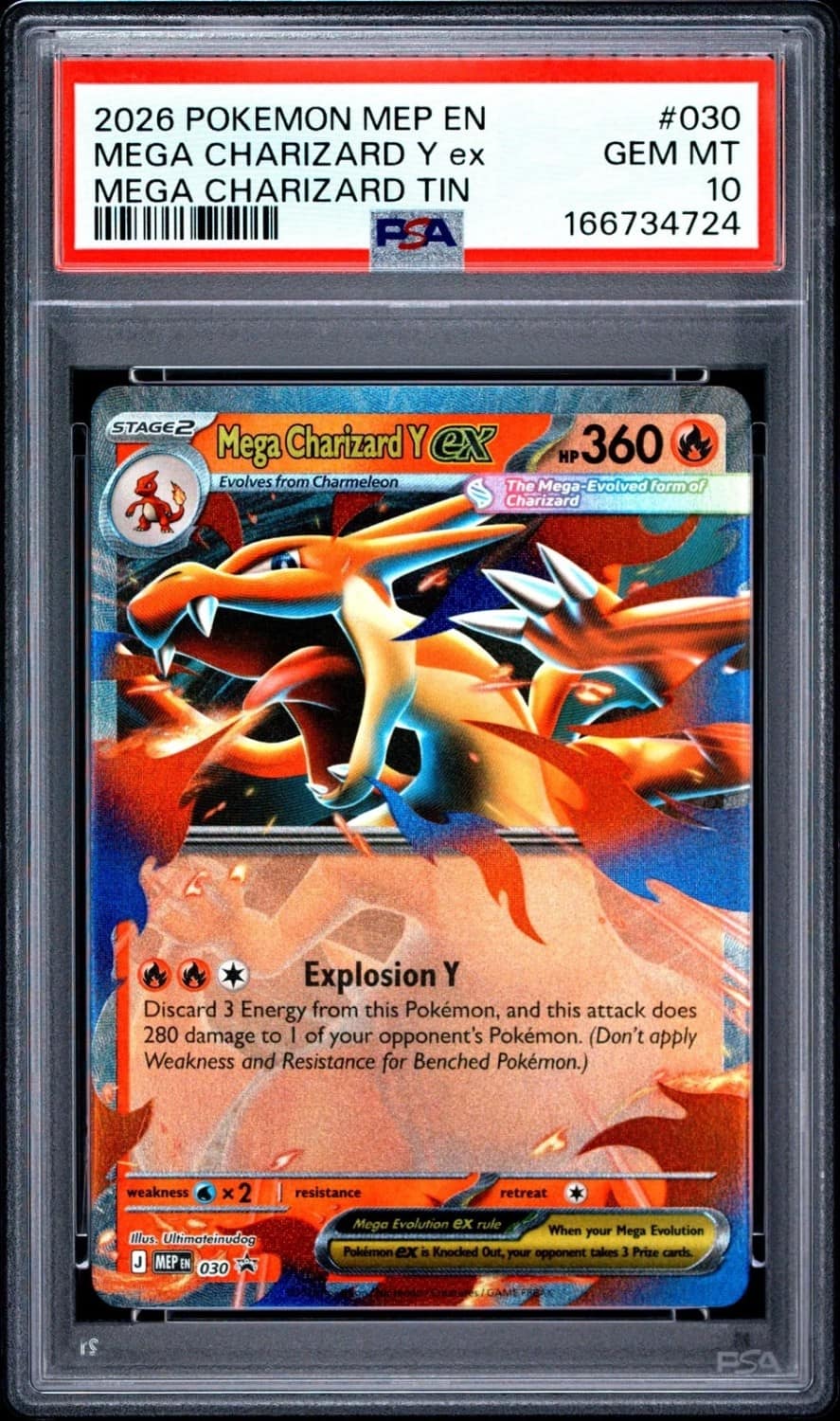 Mega Charizard Y Ex