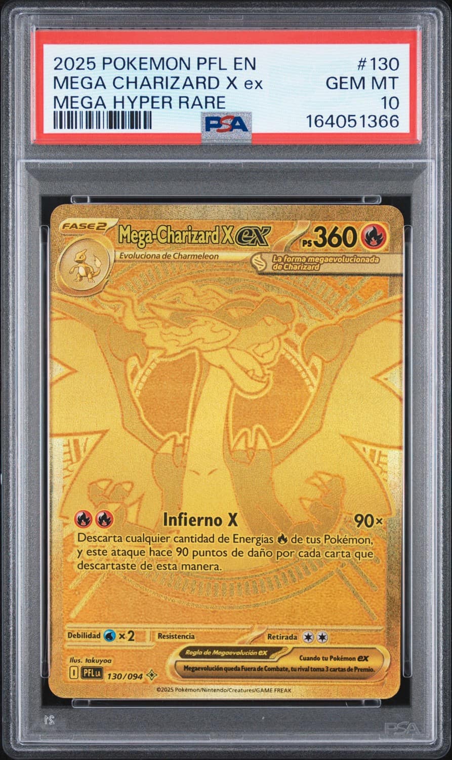 Mega Charizard X Ex