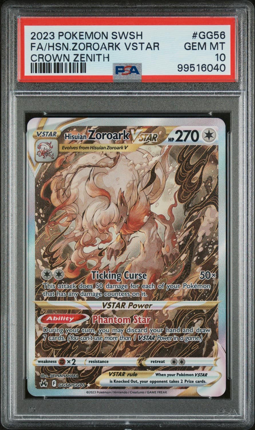 Hisuian Zoroark Vstar