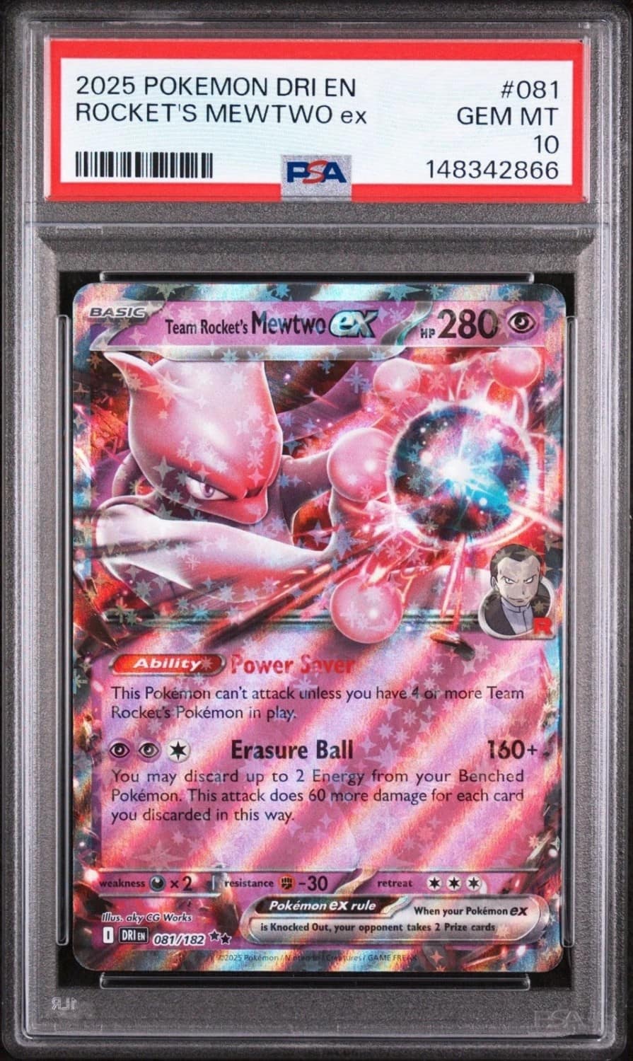 Rocket'S Mewtwo Ex