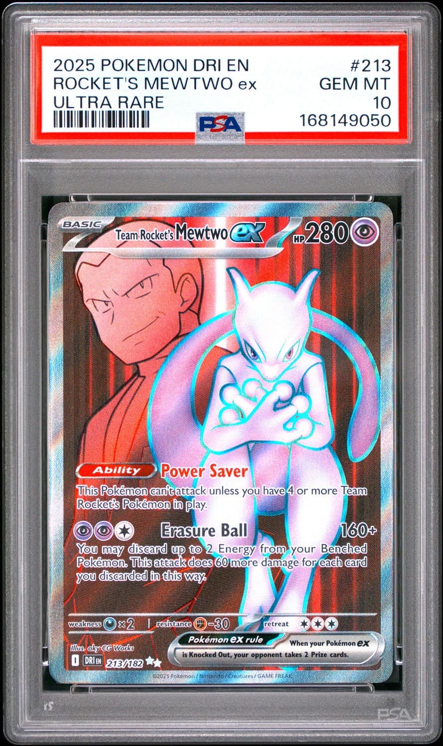 Rocket'S Mewtwo Ex