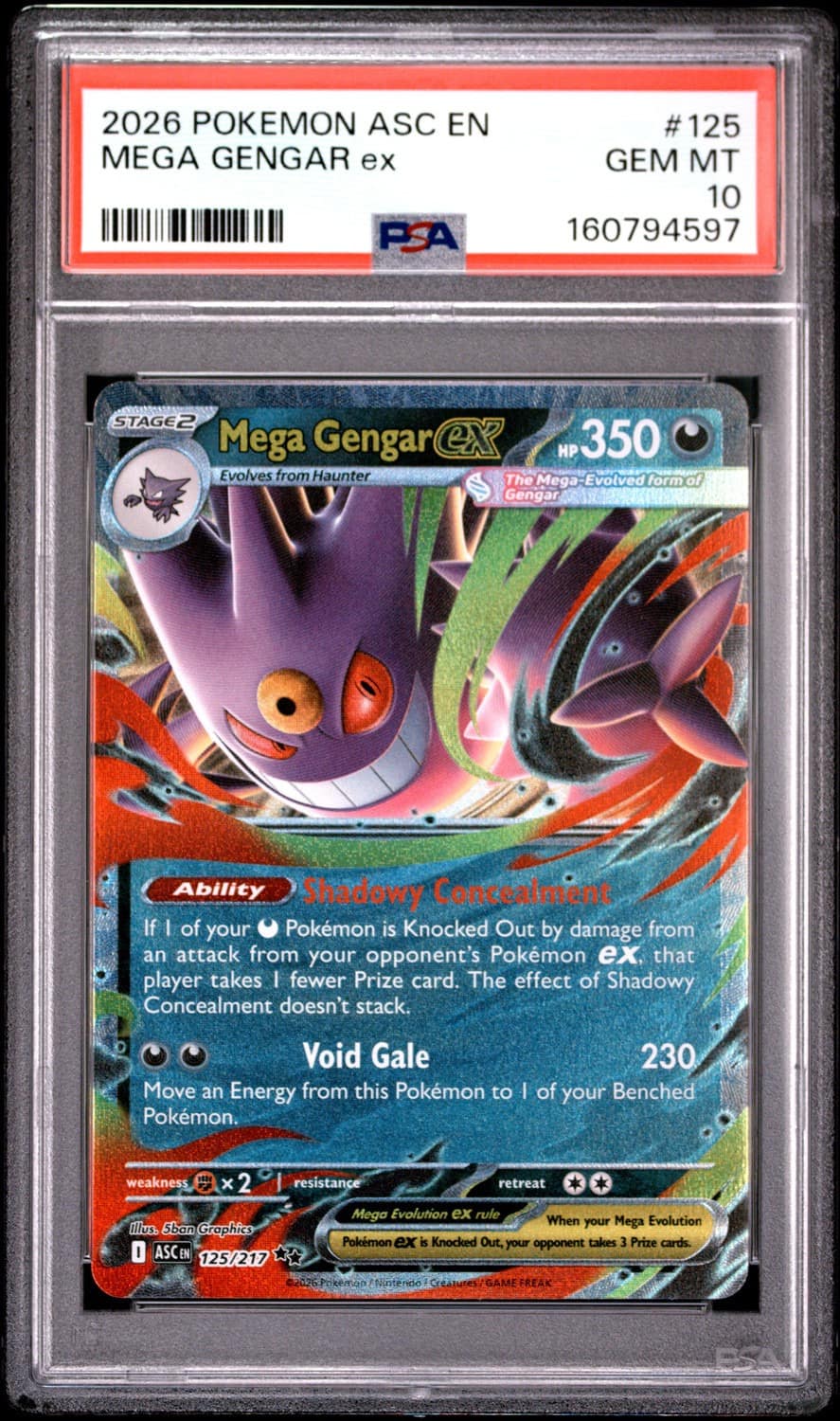 Mega Gengar Ex