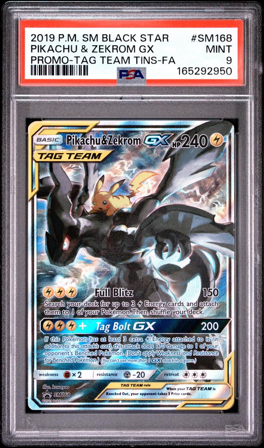 Pikachu & Zekrom Gx