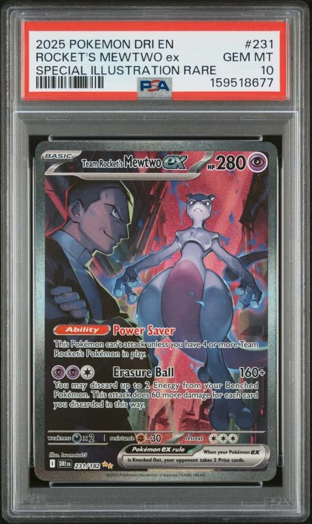 ROCKET'S MEWTWO ex