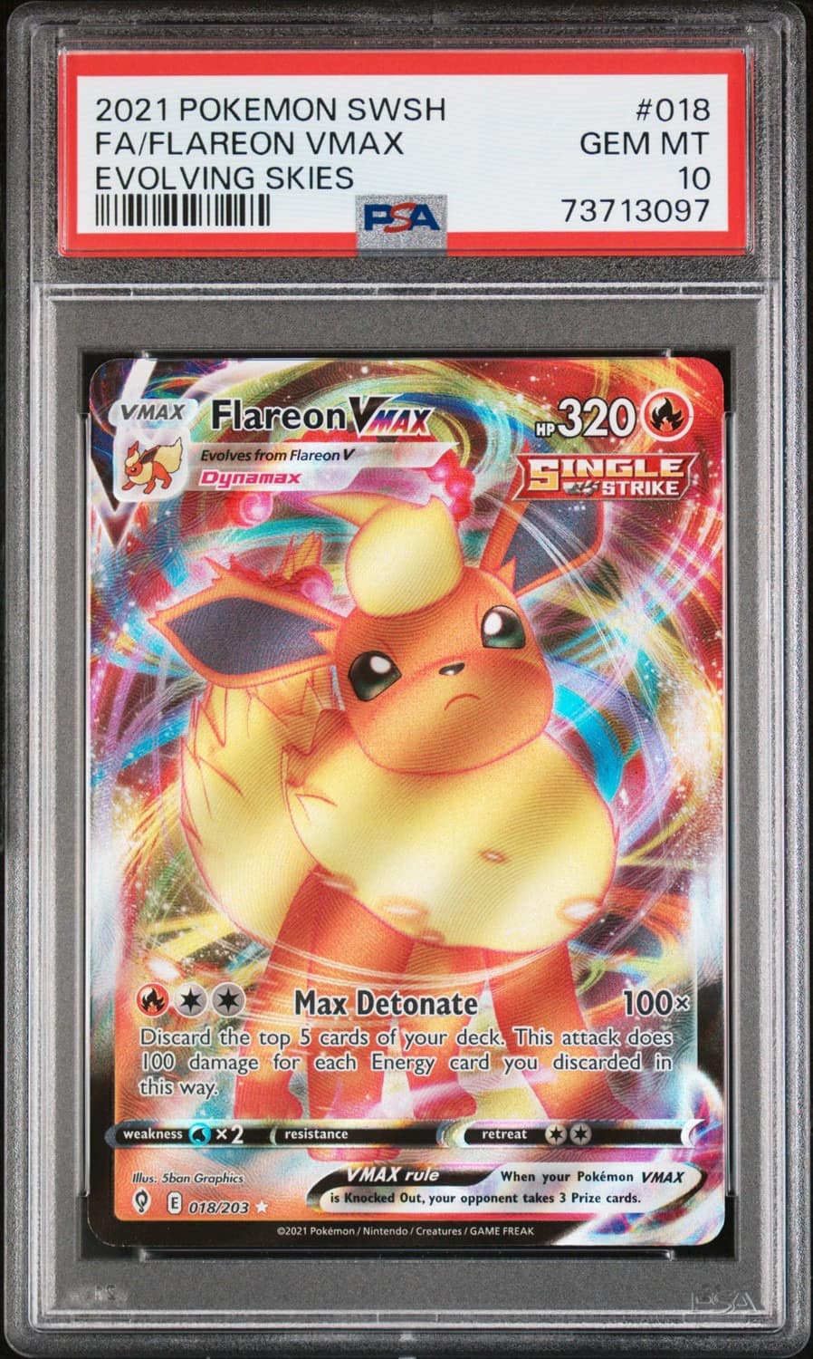 Flareon Vmax