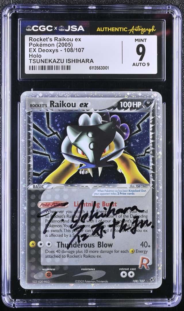 Rocket's Raikou ex