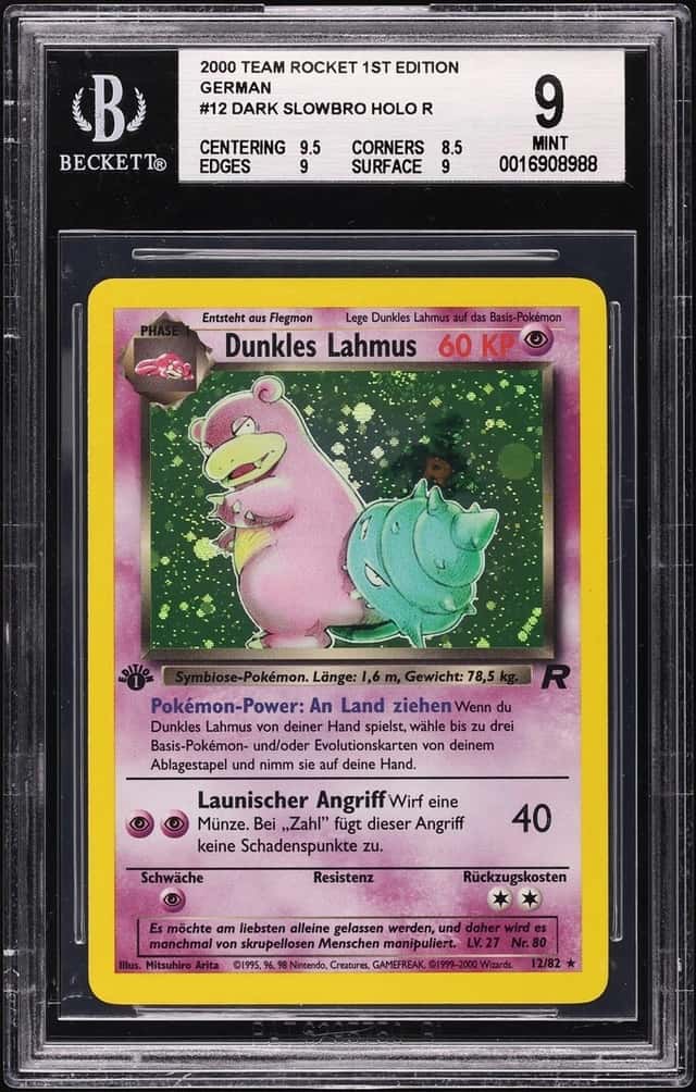 Dark Slowbro HOLO R