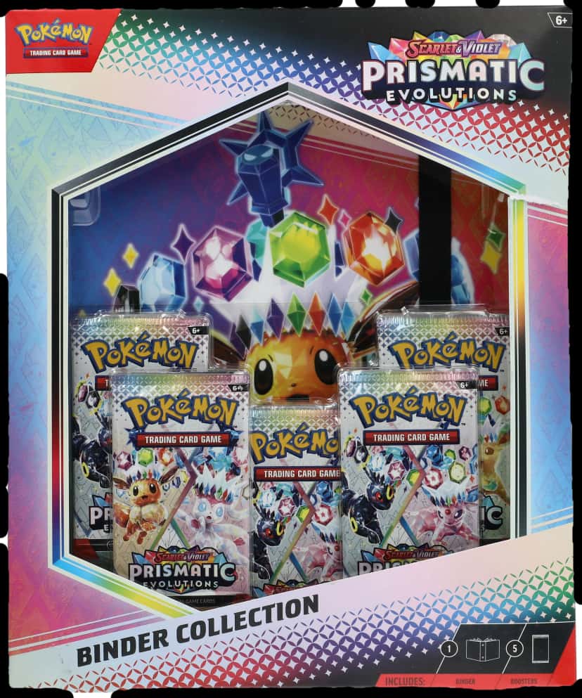 Prismatic Evolutions Binder Collection collection box