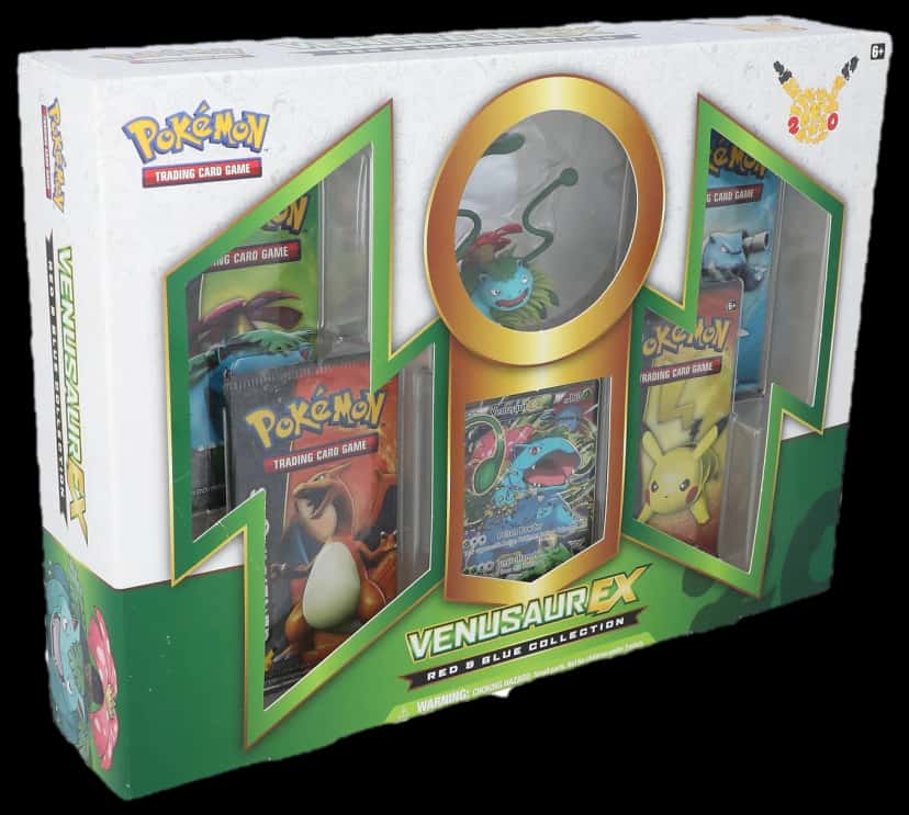 Generations Venusaur Red & Blue Collection collection box