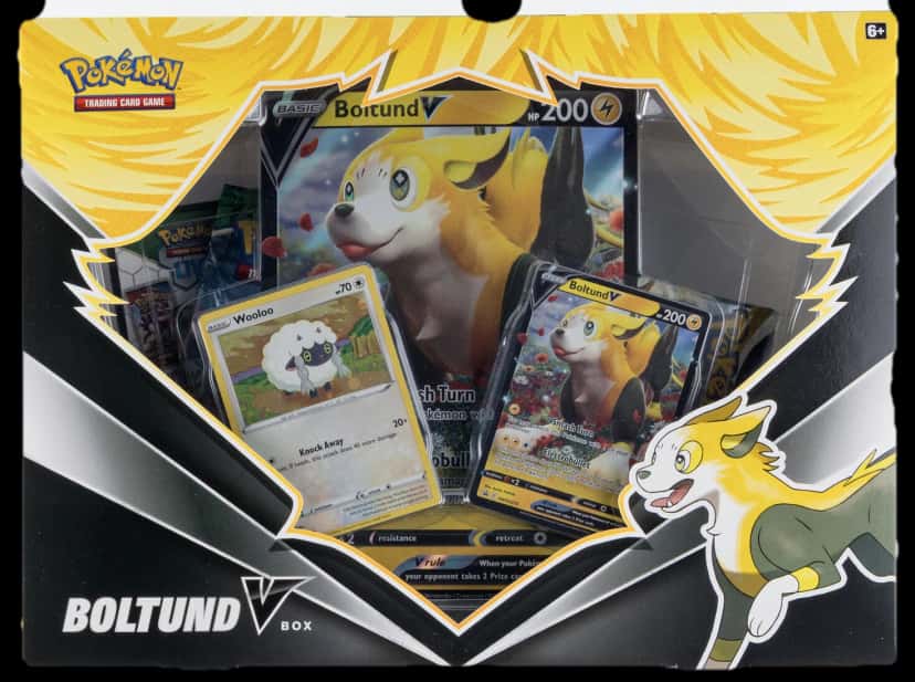 Boltund V Box Pikachu V Box Hoopa V Box collection box