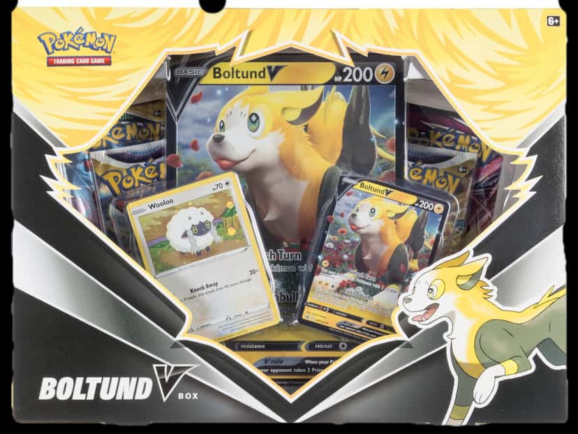 Pikachu V Box Boltund V Box Mimikyu Box Cyclizar Box collection box