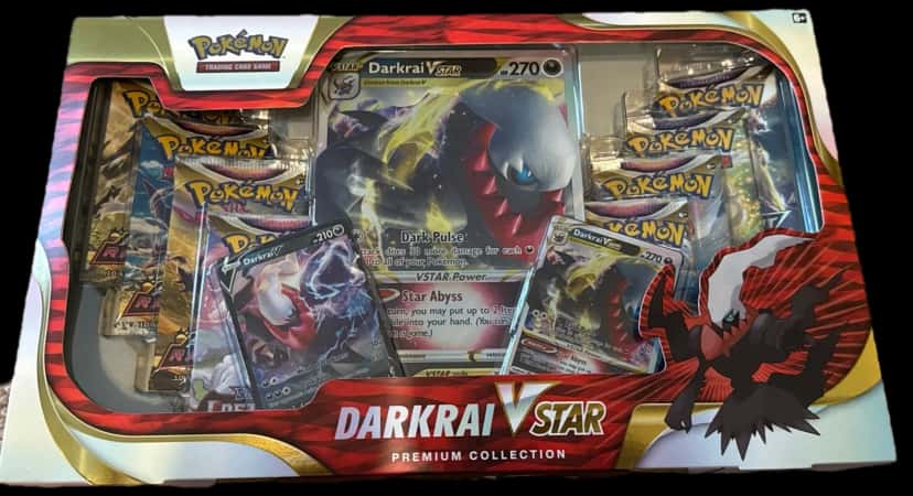 Sword & Shield Darkrai Premium Collection collection box
