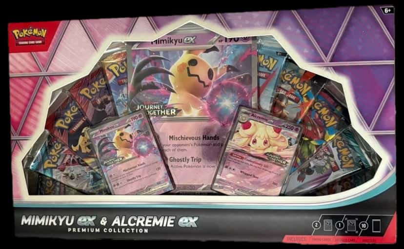 Mimikyu & Alcremie Premium Collection collection box