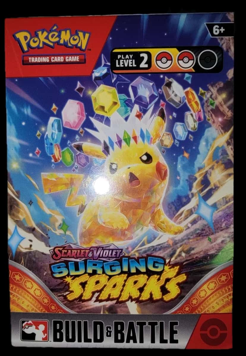 Surging Sparks Build & Battle Box collection box