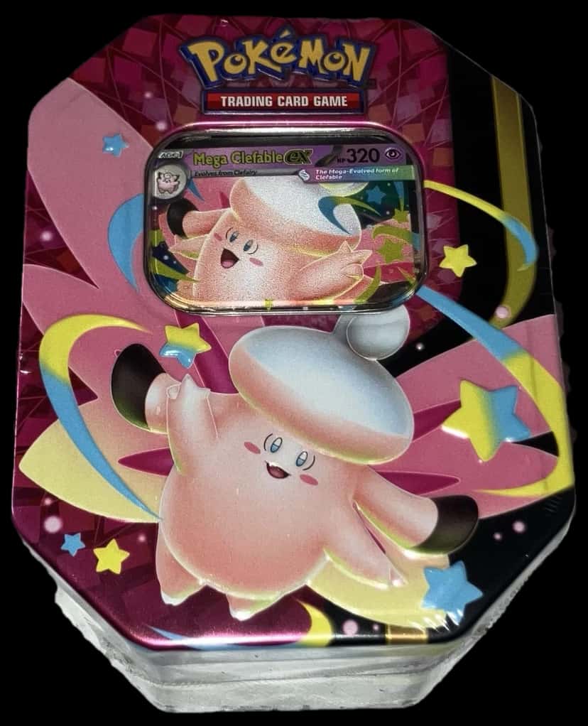 Mega Clefairy Moonlit Tin tin