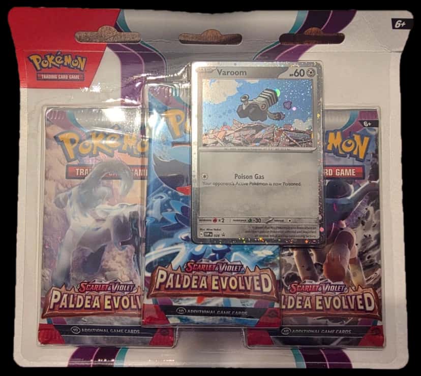 Paldea Evolved 3 Pack blister multipack