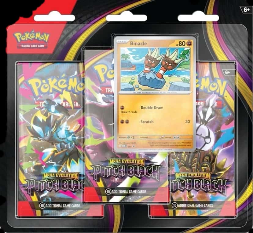 Pitch Black 3 Pack blister multipack