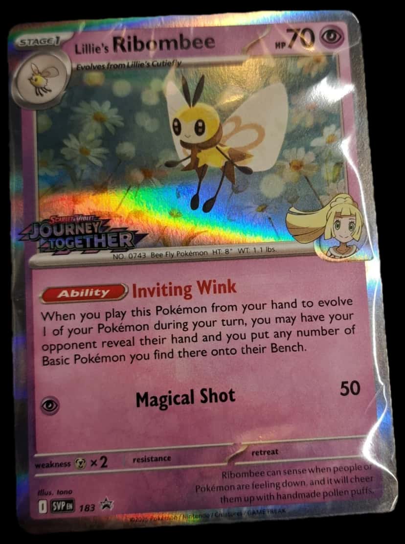 Journey Together Lillies Ribombee Svp 183 sealed promo card