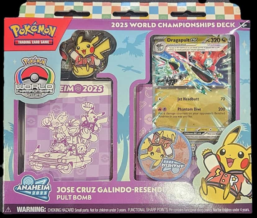 2025 World Championships Deck Jose Cruz Galindo Resendiz collection box