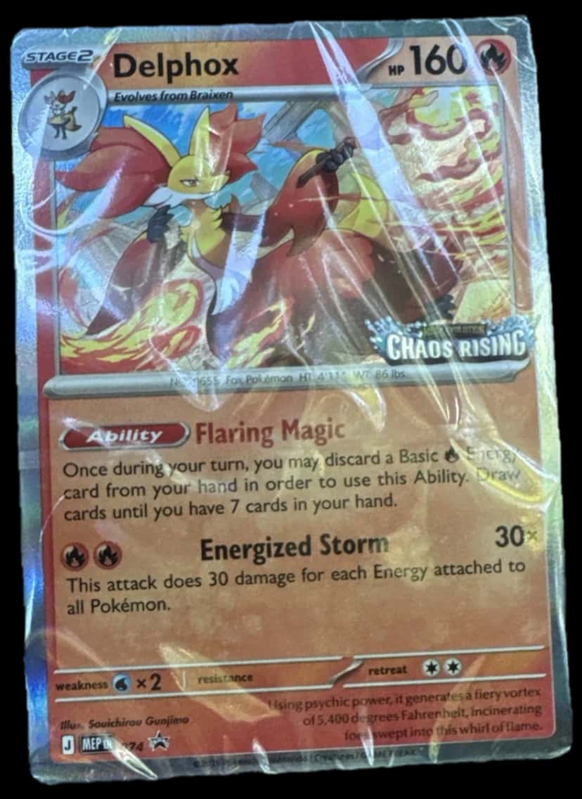 Chaos Rising Delphox Build And Battle Box deck