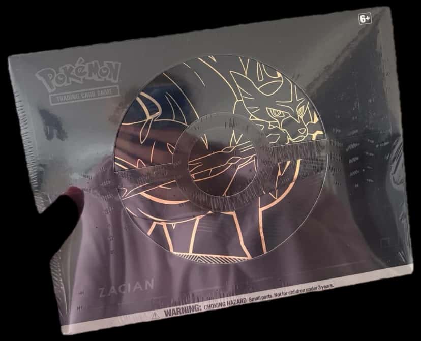 Sword & Shield Elite Trainer Box Plus Zacian collection box