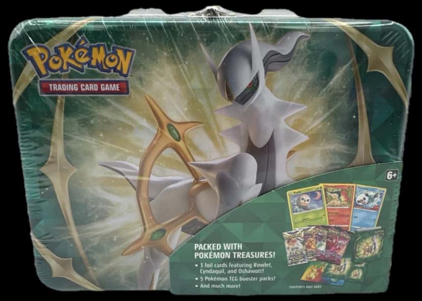 Arceus Collectors Chest tin