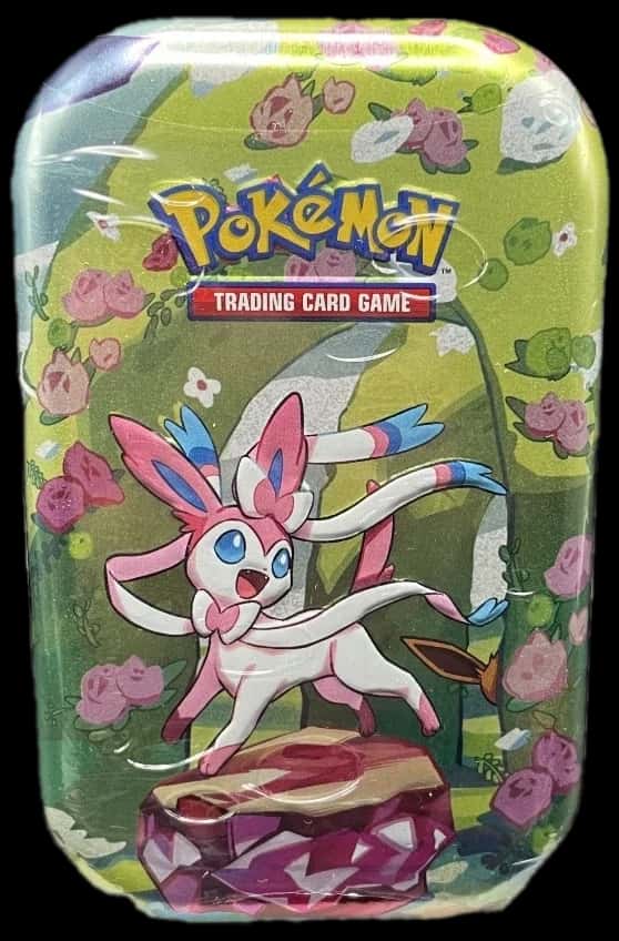 Prismatic Evolutions Sylveon Mini Tin tin