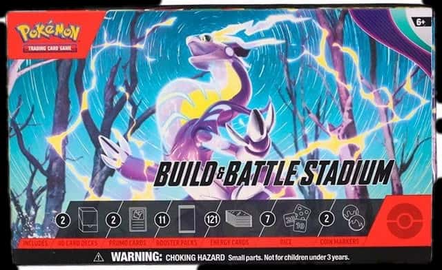 Scarlet & Violet Build & Battle Stadium collection box