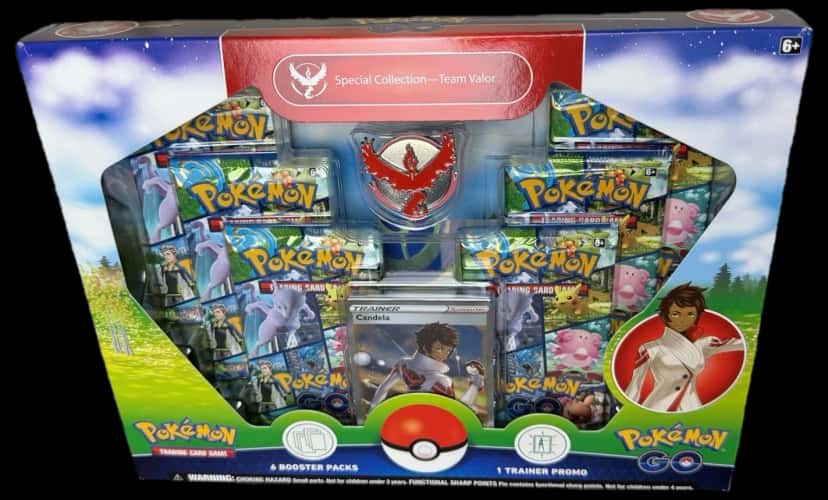 Pokemon Go Special Collectionteam Valor collection box