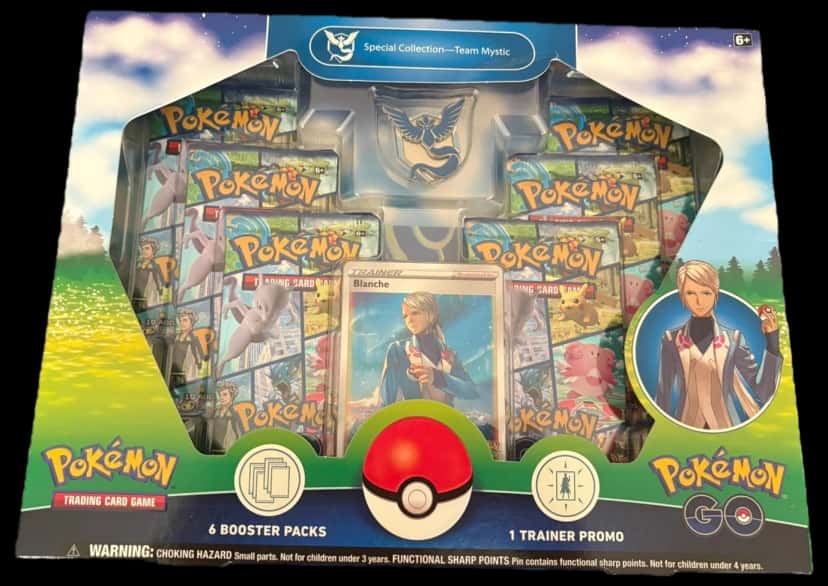 Pokemon Go Special Collectionteam Mystic collection box