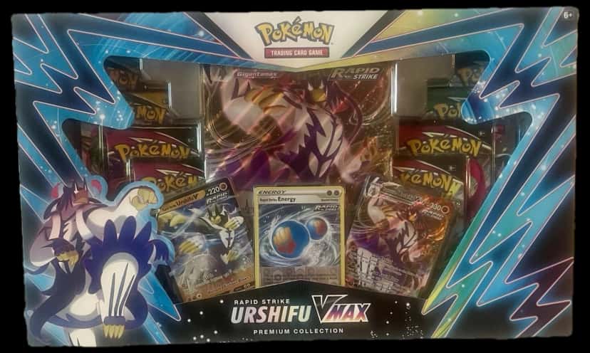 Sword & Shield Rapid Strike Urshifu Premium Collection collection box