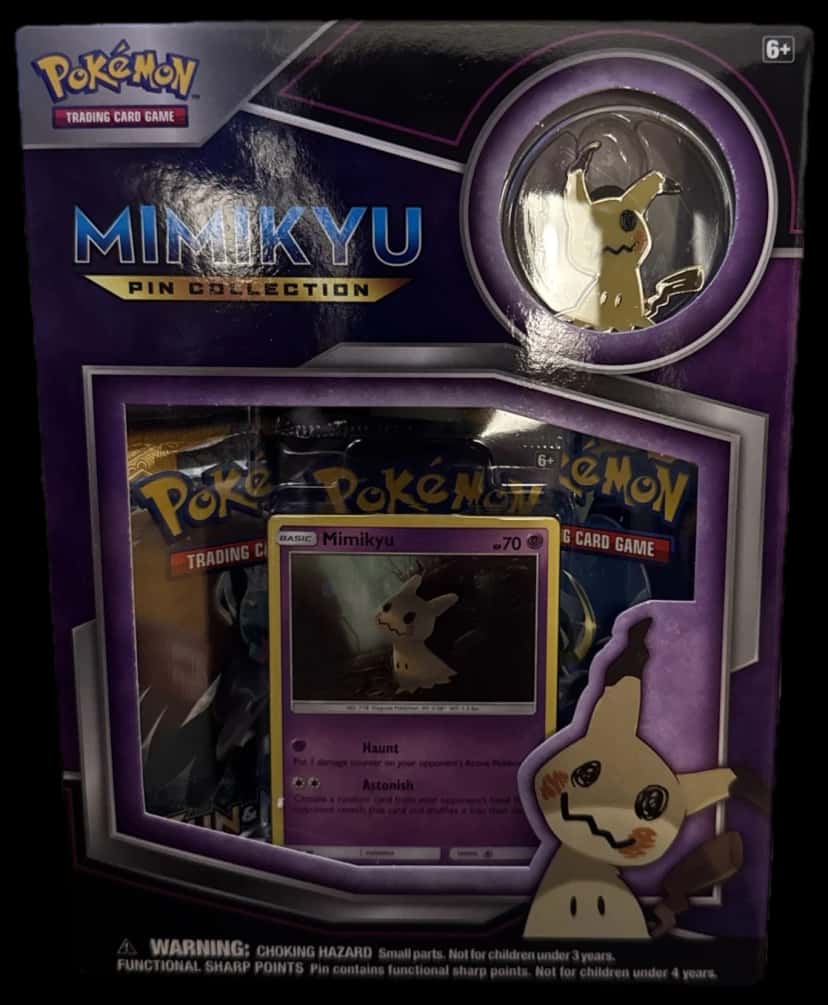 Mimikyu Pin Collection collection box