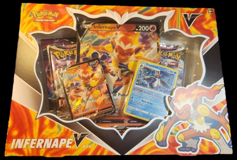 Lost Origin Infernape V Box collection box