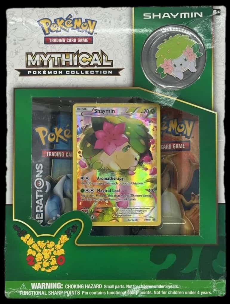 Generations Shaymin Mythical Collection Box collection box