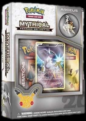Generations Arceus Mythical Pokémon Collection collection box