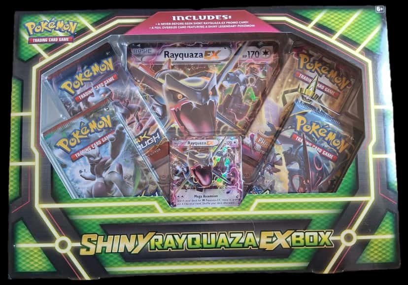 Shiny Rayquaza Box collection box