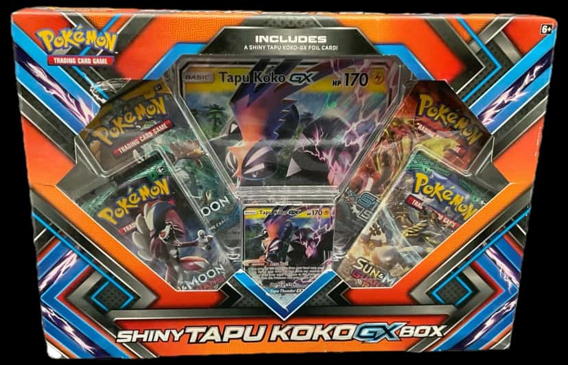 Shiny Tapu Koko Box collection box