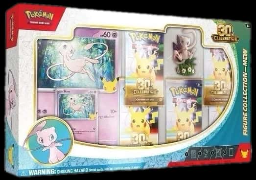 30Th Anniversary Celebrations Figure Collection Mew collection box