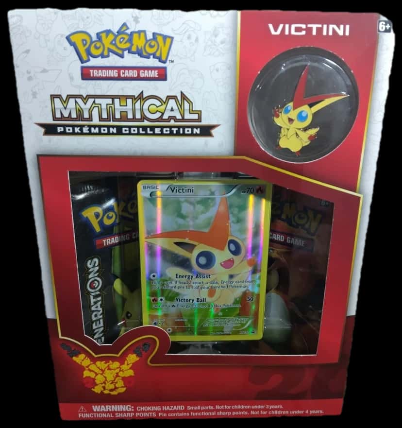 Generations Mythical Pokémon Collection Victini collection box