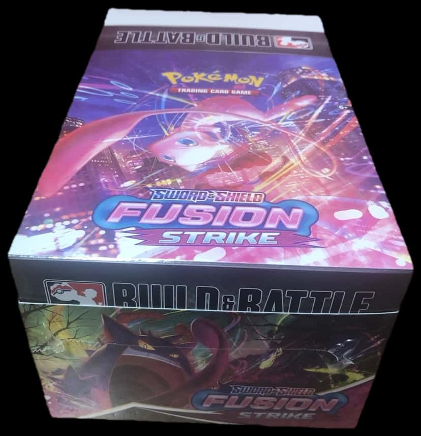 Fusion Strike Build & Battle Display Box collection box