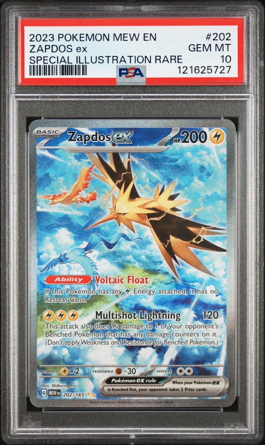 Zapdos Ex