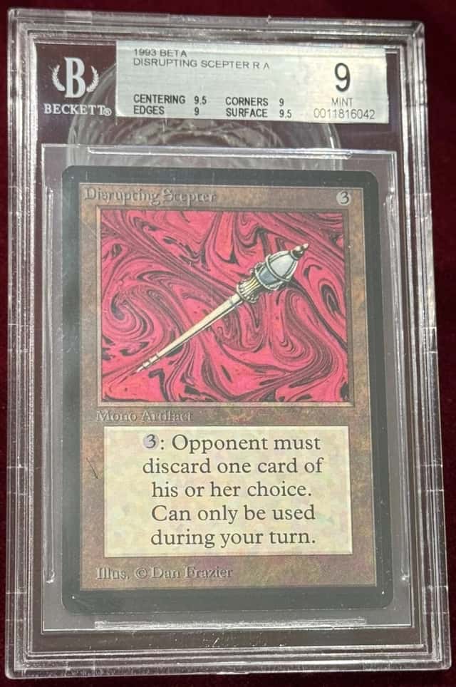 Disrupting Scepter