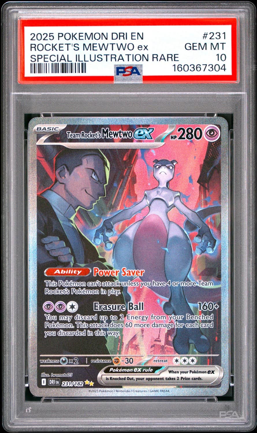 Rocket'S Mewtwo Ex