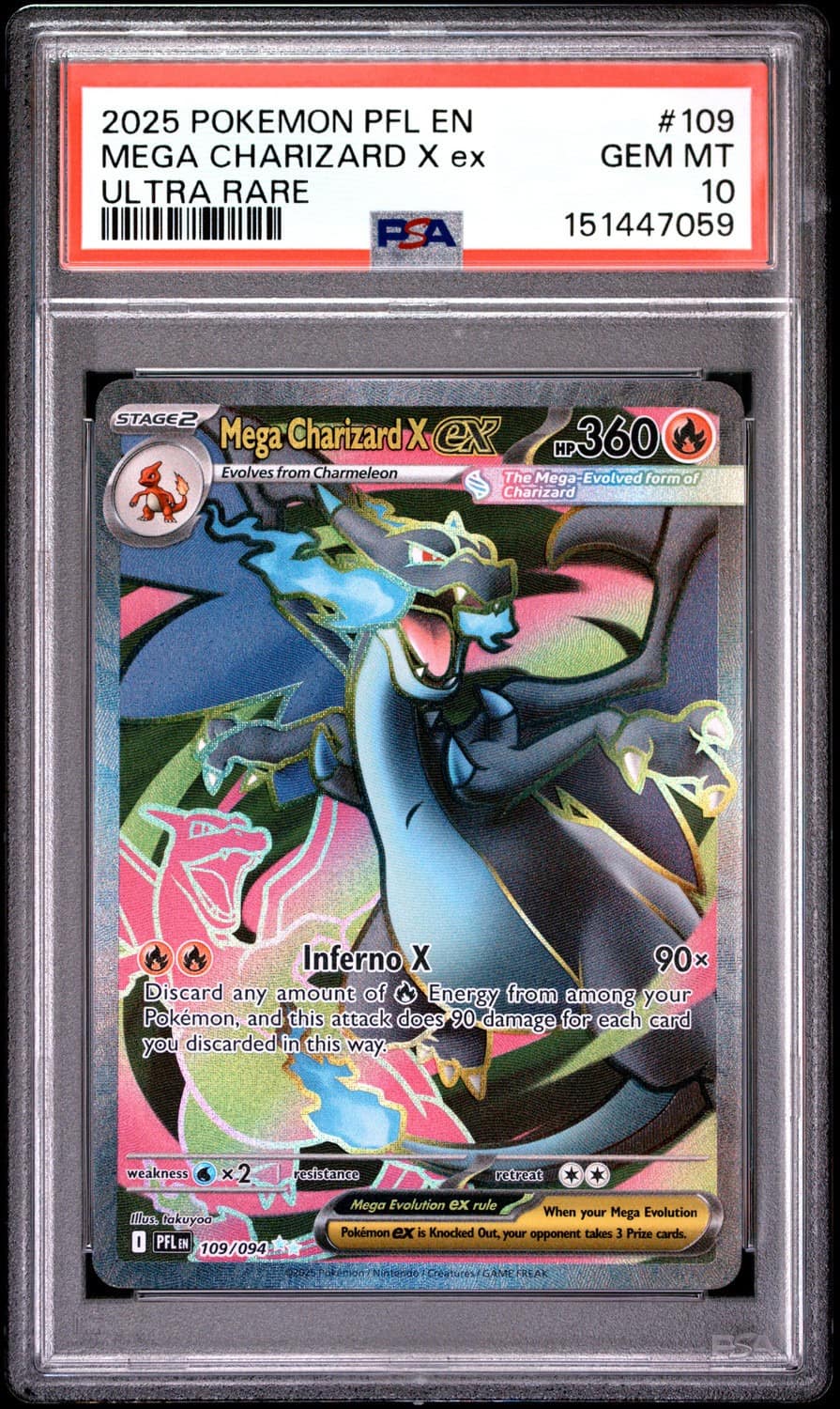 Mega Charizard X Ex