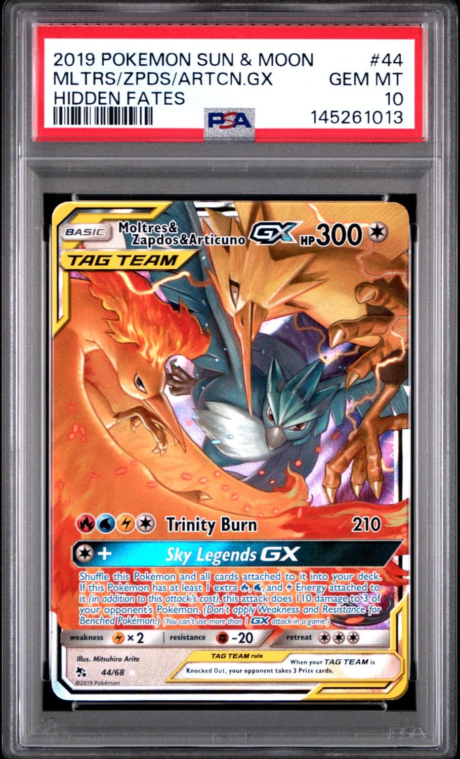 Moltres & Zapdos & Articuno Gx
