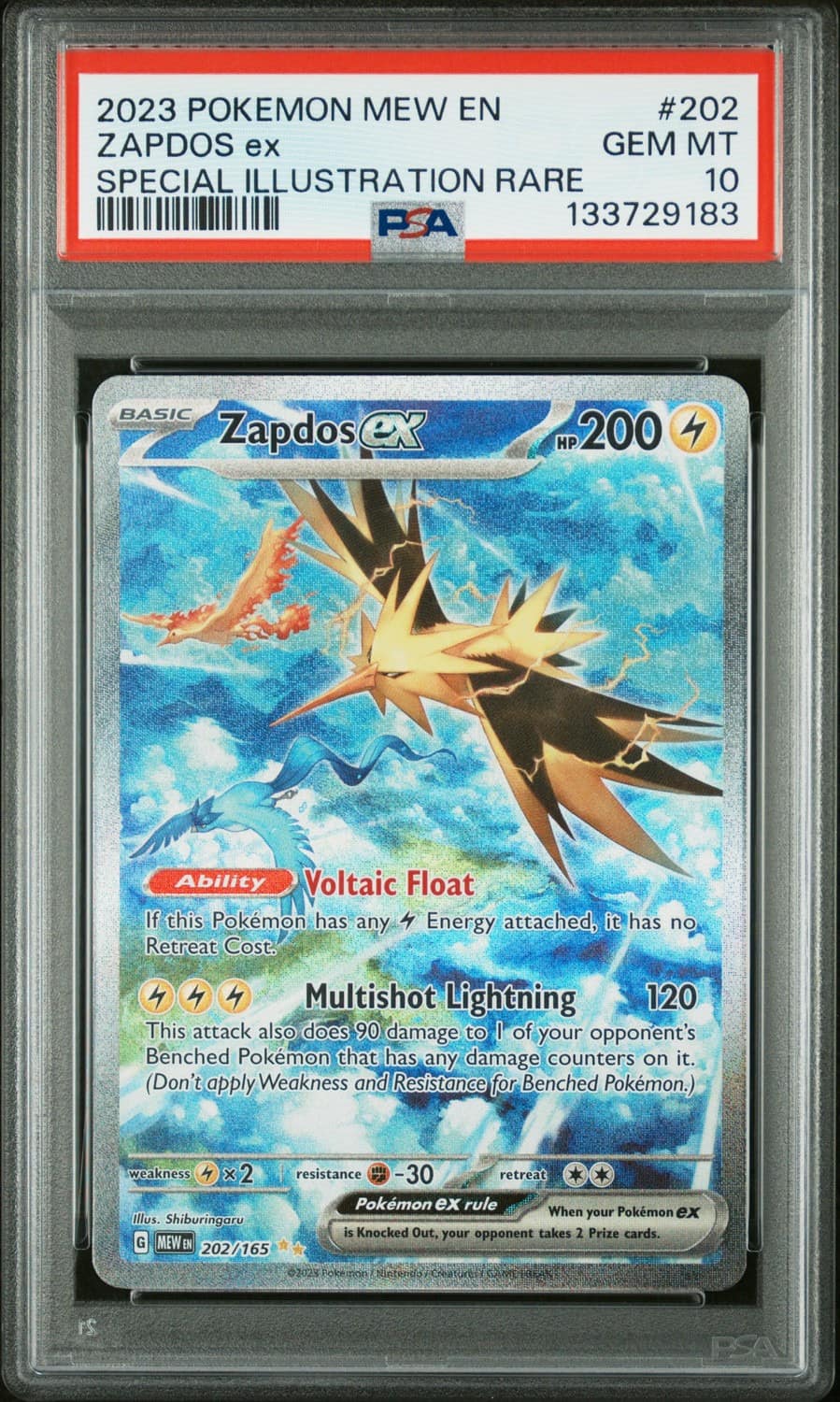 Zapdos Ex