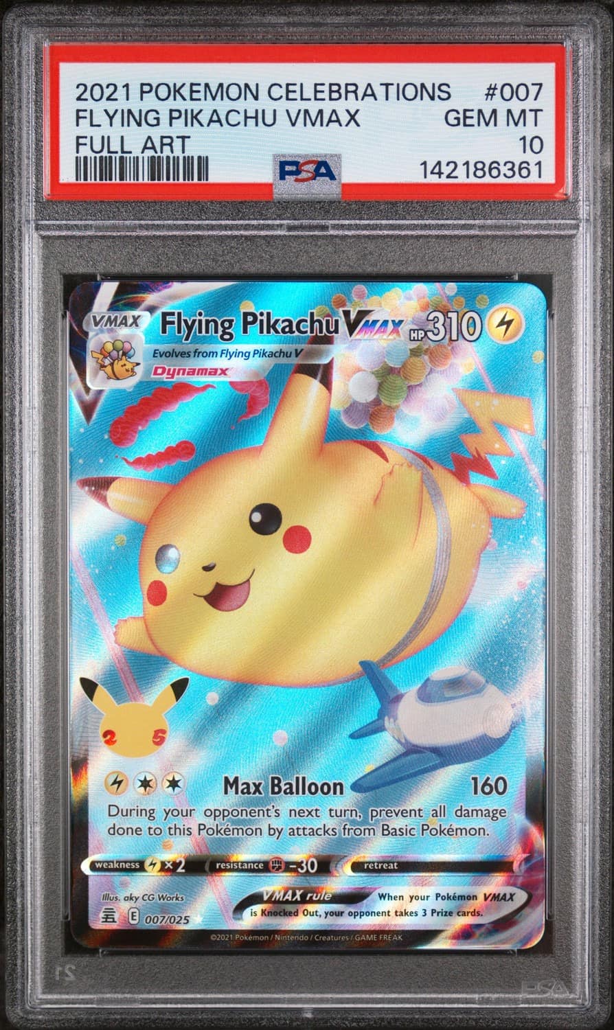 Flying Pikachu Vmax
