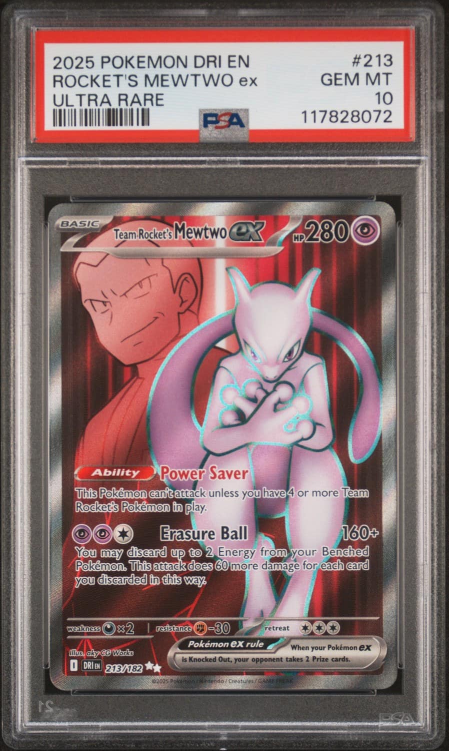 Rocket'S Mewtwo Ex