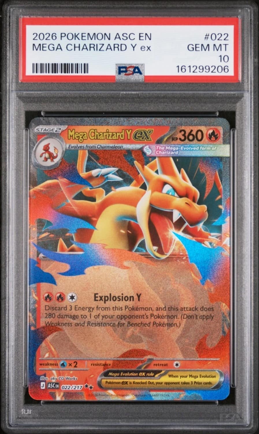 Mega Charizard Y Ex